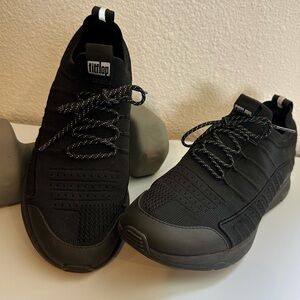 FitFlop Black Athletic Shoes